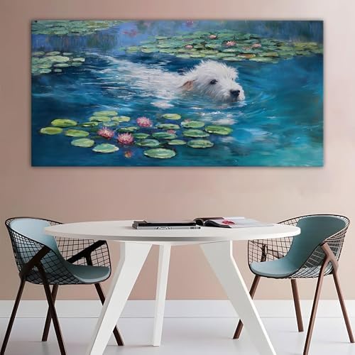 Dog Monet Wall Art with - Image 4