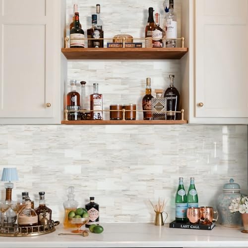STICKGOO 1/3 Sheet Subway Tile Peel and Stick Backsplash, Seamless Design - Image 2