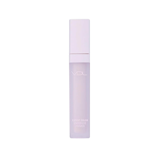 VDL Expert Color Under-Eye Primer (Purple, 0.19 oz) - Color-Correcting Concealer for Dark Circles, Uneven Skin Tone. Hydrating, Smooth. Korean Makeup.