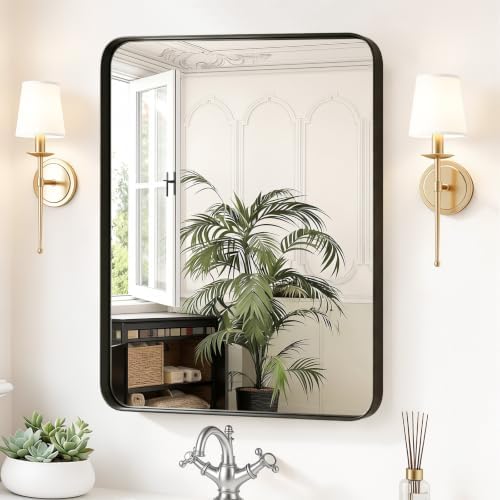Sweetcrispy Bathroom Wall Mirror, 32x24 Inch Mirror by Sweetcrispy