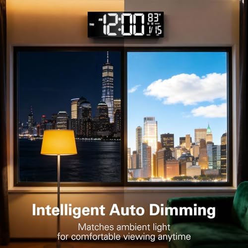 JALL 16" Large Digital Wall Clock - Image 5