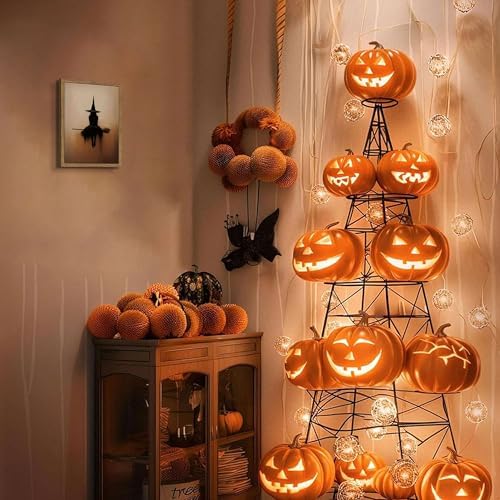 Framed Vintage Witch Wall Art, Minimalist Halloween Witch Canvas Prints - Image 2