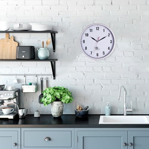 SAC SMARTEN ARTS Silent Wall Clocks Battery Operated Wall Clock - Image 6