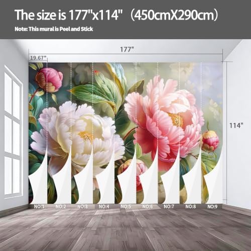 Realistic and Dreamy Digital Art, Blooming Peony Flowers, Illustration Style - Image 3