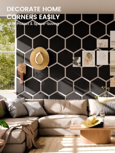 Fluxynara 12-Pack Hexagon Felt Bulletin Board Tiles - Image 4