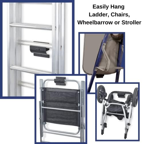 Ladder Hanger Set of 4 for Garage Wall - Image 4
