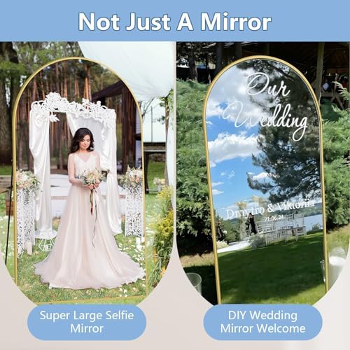 MirrMuse Oversized Arched Full Length Mirror - Image 6