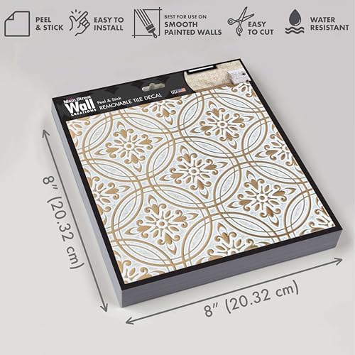 Main Street Peel and Stick Wallpaper Tiles - Image 2