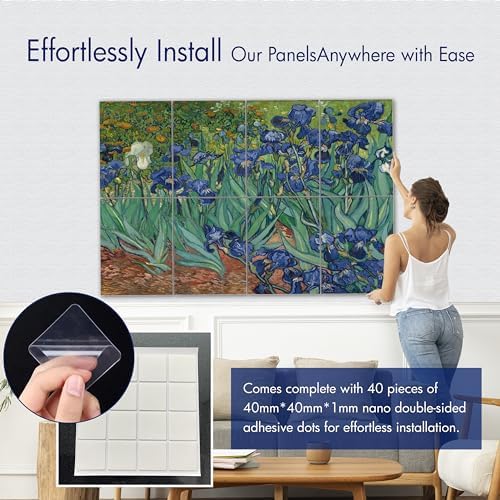 PINWELIFE® Masterpiece Acoustic Art Panels, Decorative Acoustic Wall Art - Image 3