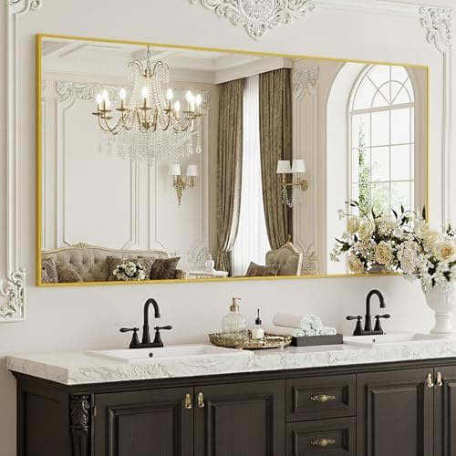 FICTOR Bathroom Vanity Mirror for Over Sink by FICTOR