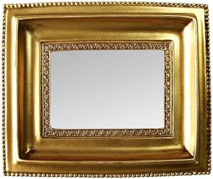Golden Mini Vintage Mirror by PYOAGT