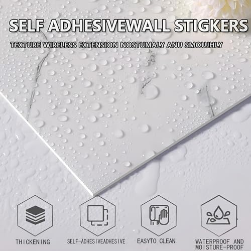 10pcs Peel and Stick Tile Shower Waterproof, 11.8"x11.8" - Image 4