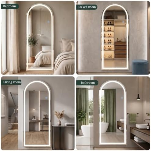 Arched LED Full Length Mirror - Image 7
