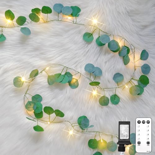 suddus 33FT 100LED Eucalyptus Garland Vines by SUDDUS