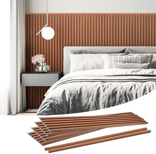 Art3dwallpanels 16 Pack Wood Slat Wall Paneling 51"×6.7" - Image 2