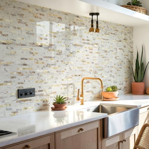 STICKGOO 20 Sheets Peel and Stick Backsplash Tile, Stick on Backsplash - Image 6