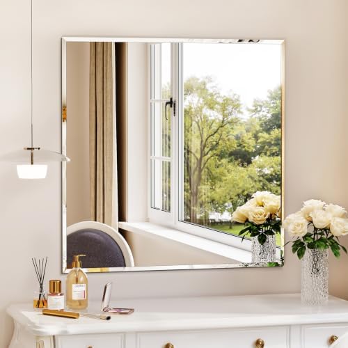 Frameless Bathroom Mirror by Mestikits