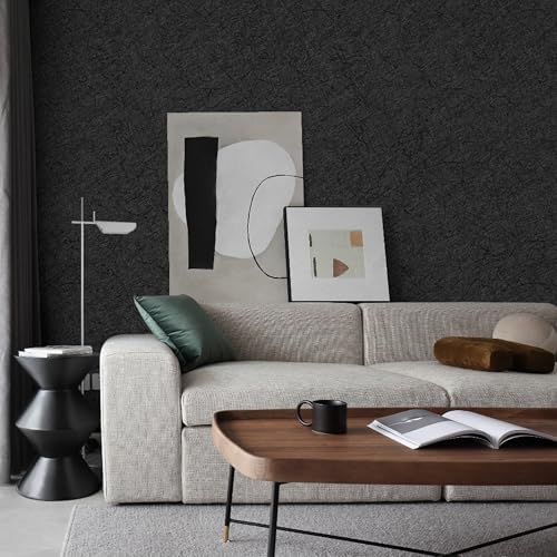 Dark Grey Peel and Stick Self Adhesive Wallpaper Countertop Contact Paper - Image 2