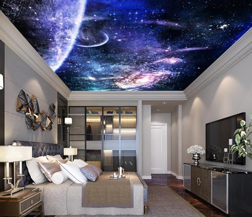 Galaxy Mural Wallpaper Peel and Stick - Image 2
