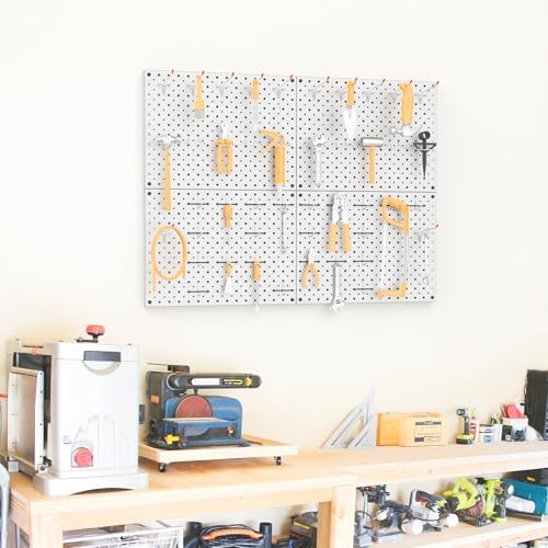 TORACK 24x32 in Metal Tool Peg Boards - Image 2