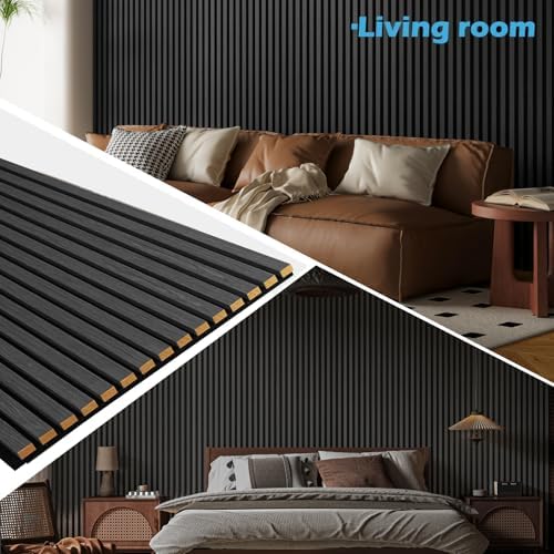 Art3d Acoustic Wood Slat Panels 94.5"x24" - Image 3