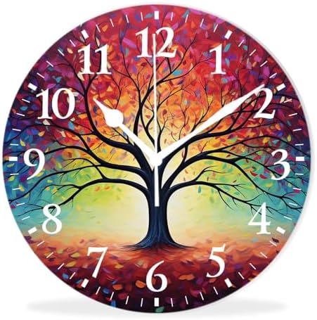 Non-Ticking Silent Wall Clocks by Kyvita