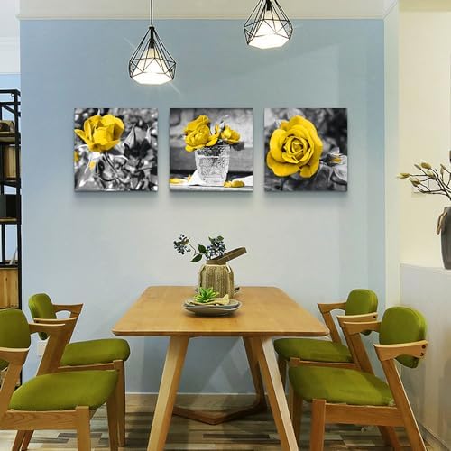 Lapremoly Wall Decor For Bedroom Canvas Wall Art For Kitchen Restaurant Black - Image 4
