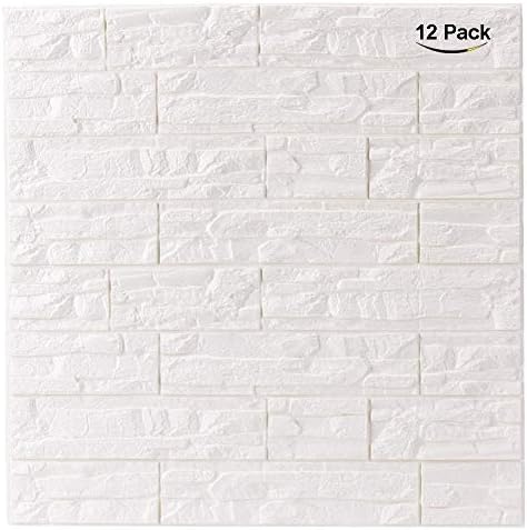 3D Wall Panels Peel and Stick Foam Brick Wallpaper - Image 3