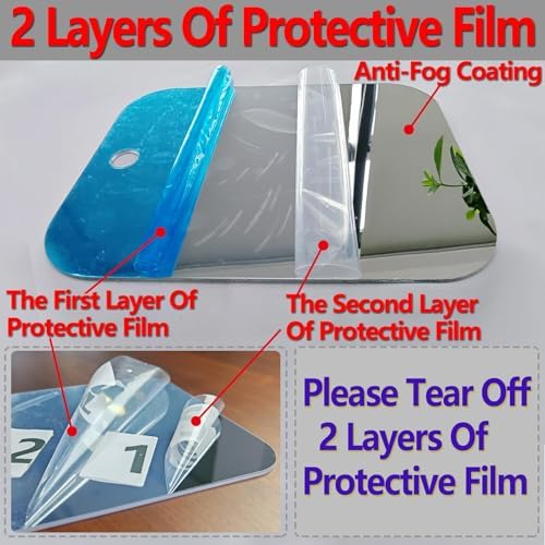 Shatterproof Shower Mirror Fogless - Image 6