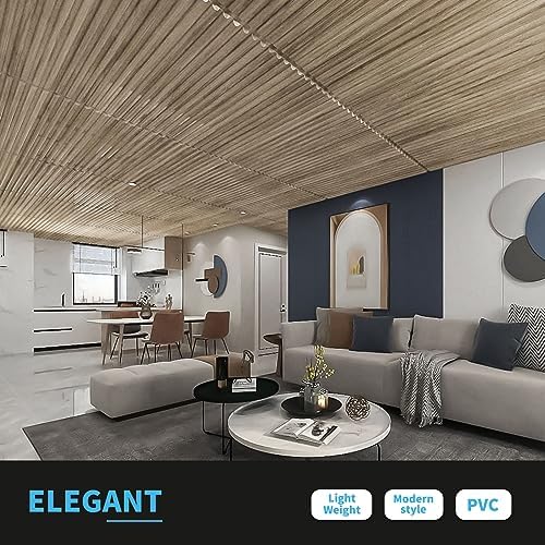 Art3d Semi-Cylinder 3D Drop Ceiling Tiles, 2 x 4 ft - Image 2