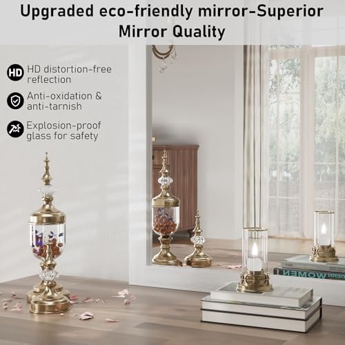 PAIHOME Farmhouse Bathroom Vanity Mirror - Image 4