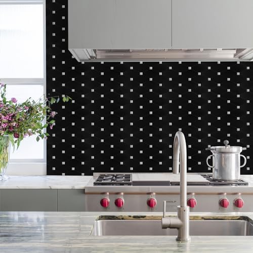 STICKGOO Peel and Stick Backsplash, 10 Sheets Kitchen Mosaic Tile Sticker - Image 2
