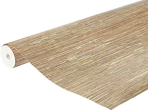 Faux Brown and Tan Grasscloth - Image 3