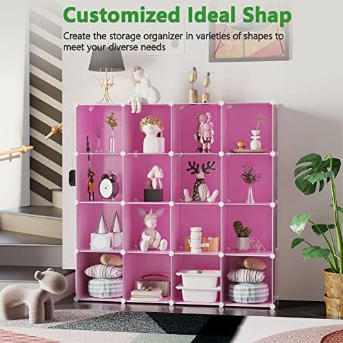 C&AHOME 16 Cube Storage Organizer Cube Shelves Units Storage Cubes - Image 5