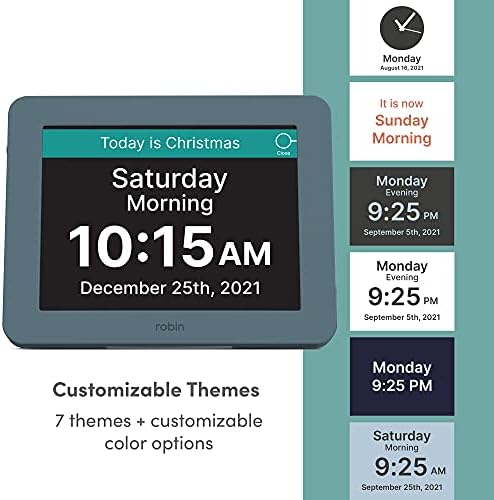 Robin Day Clock 2026 for Seniors, Easy-to-Read Display for Elderly, Day Date - Image 4