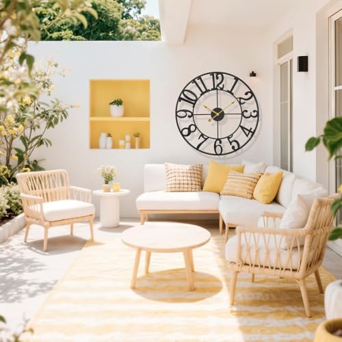 30 Inch Large Waterproof Outdoor Clock - Image 3