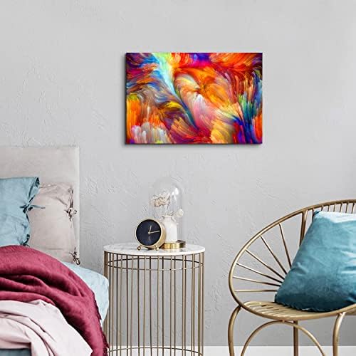 Bright Colorful Abstract Wall Art Graffiti Picture Wall Decor - Image 3