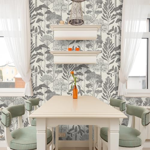 Forest Wallpaper Peel and Stick Vintage Tree Wall Paper787in 17.3in - Image 7