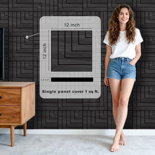 WoveN SounD Acoustic Wall Panels, 16 Pack, 12x12 in - Image 2