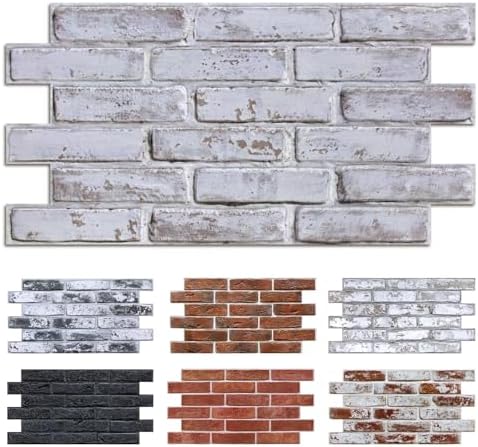 Commomy Faux Brick 3D Wall Panels by CommomyDecor