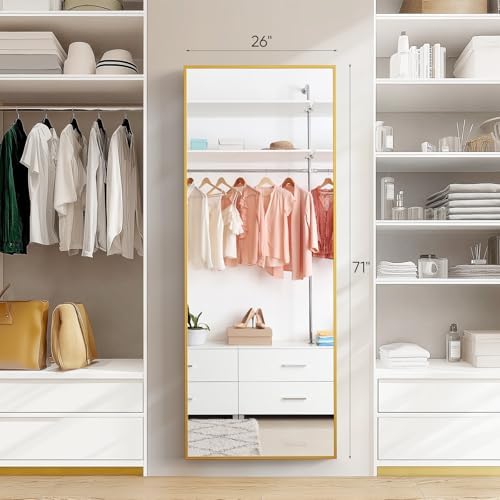 NEWBULIG 71"x26" Full Length Mirror, Full Body Floor Mirror - Image 2