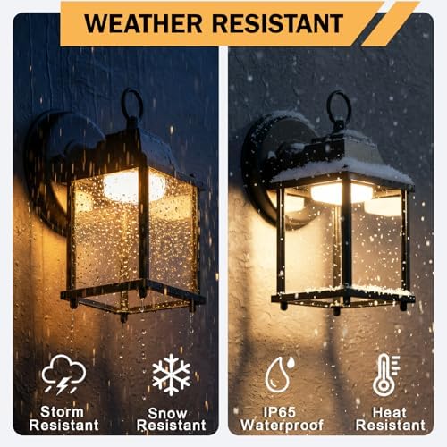 LIT-PaTH Outdoor Wall Light Fixture, LED 3000K, 1 Pack - Image 4