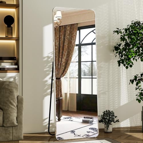 HARRITPURE 56"x21" Full Length Mirror, Rectangle Floor Mirror by HARRITPUREHome