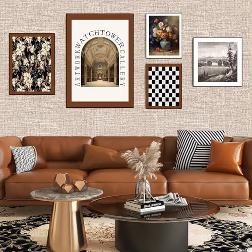 Amiya Grasscloth Khaki Wallpaper Peel and Stick Tan Faux Fabric Linen Contact - Image 3