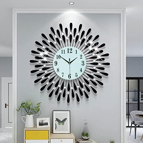 Large Wall Clock Non-Ticking Silent Modern Big Clocks Decorative Wall Clocks by FMTADDecorativeWallClocks