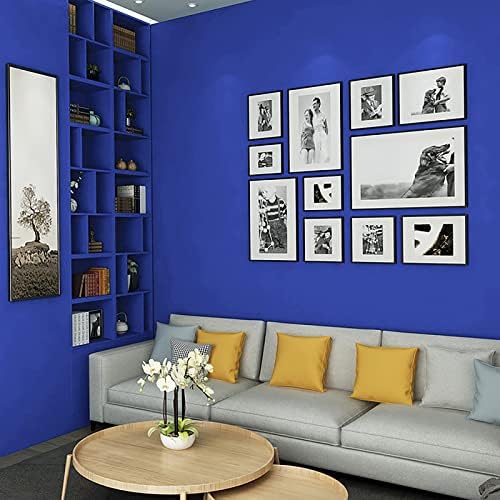 Ismoon 15.7" x 236" Contact Paper Blue Peel and Stick Wallpaper Removable - Image 5
