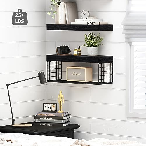 QEEIG Bathroom Shelves Over Toilet Wall Mounted - Image 4