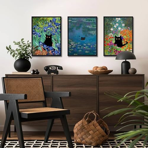 Monet Wall Art Set of 3 - Image 4
