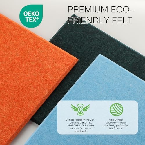 MaxGear Felt Bulletin Board 36" x 24" - Image 2