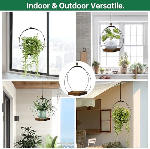 hismocal 2 Pack Hanging Planter - Image 3